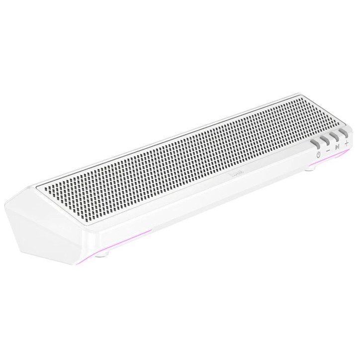 Акустична система саундбар HOCO BS66 Smooth USB2.0 1200mAh, White