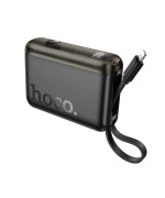 Портативная батарея Power Bank HOCO J139 Hero 22.5W+PD20W кабель Lightning 10000mAh, Black