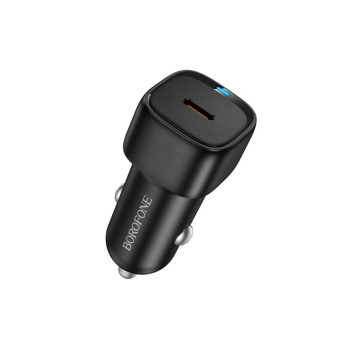 Автомобільний зарядний пристрій BOROFONE BZ34A PD20W, Black