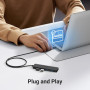 USB HUB UGREEN CM219 4-Port USB 3.0 1m, Black