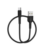 Data Кабель BOROFONE BX16 USB to Type-C 2A 1m, Black