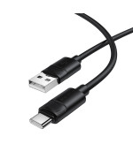 Data - кабель BOROFONE BX123 USB-A to Type-C, Black