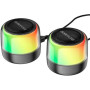 Портативна колонка BOROFONE BP12 Colorful BT wired 2-in-1 10 W, Black