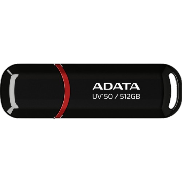 USB флешка Flash Drive A-DATA UV 150 USB 3.2 512Gb, Black