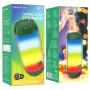 Портативні Bluetooth колонки BOROFONE BR25 Crazy sound colorful luminous BT speaker, Dark Green