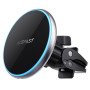 Магнітний тримач для мобільного ACEFAST D3 magnetic wireless charging car holder, Silver