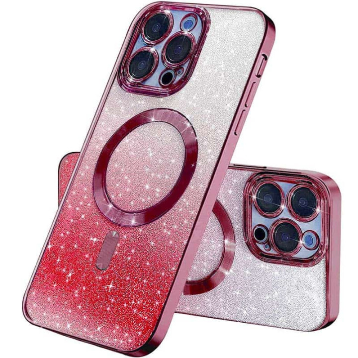 Чехол Cosmic CD Shiny Magnetic для iPhone 15 Pro, Red