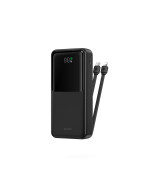 Зовнішній акумулятор Power Bank WIWU Wi-P082 22.5W with cable Type-C / Lightning 20000mAh, Black