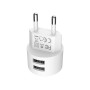 Мережевий зарядний пристрій BOROFONE BA23A 2.4 A, White