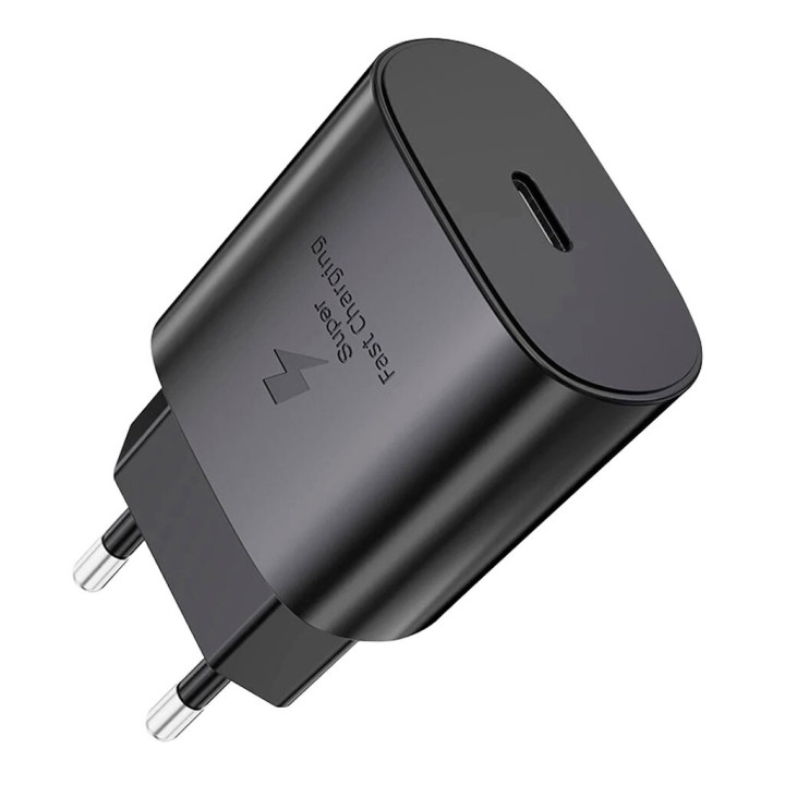 Мережевий зарядний пристрій WUW C253 PD25W, Black