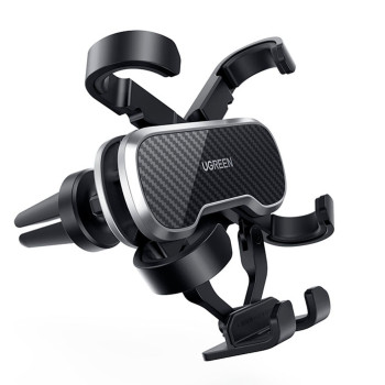 Автомобільний тримач UGREEN LP228 Gravity Drive Air для смартфонів, Black