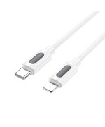Data - кабель BOROFONE BX114 Type-C to Lightning, White