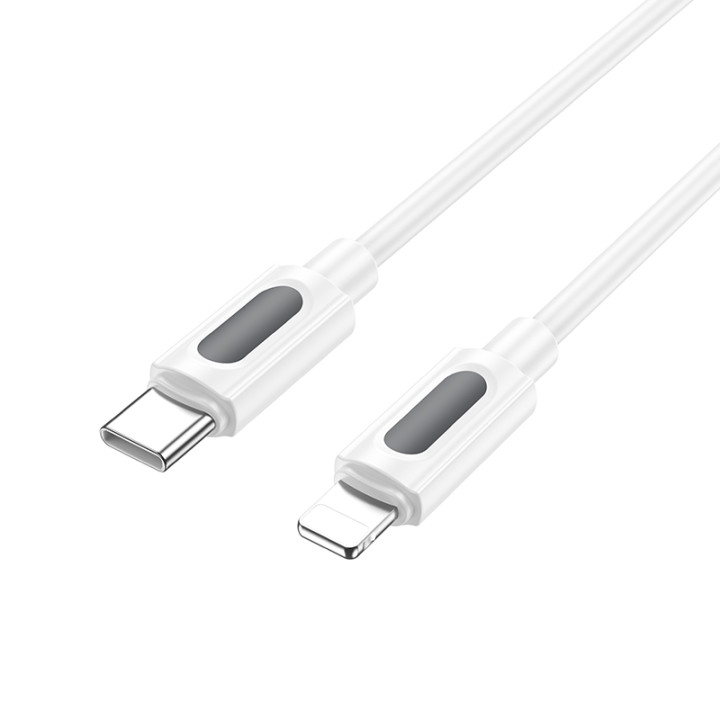 Data - кабель BOROFONE BX114 Type-C to Lightning, White
