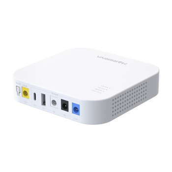 Источник бесперебойного питания Power Bank для роутера MARSRIVA KP4 DC / USB / Type-C 18W 10000mAh, White