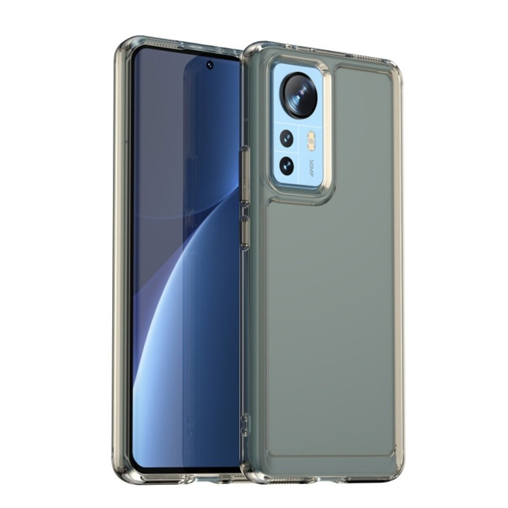 Чехол - накладка Cosmic Clear Color 2 mm для Xiaomi Redmi Note 12s, Transparent Black