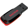 Флешка Flash SanDisk USB 2.0 Cruzer Blade 16Gb, Black / Red