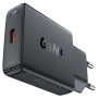 Мережевий зарядний пристрій ACEFAST A65 PD20W / QC3.0 1.67A GaN, Black