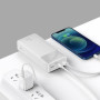 Зовнішній акумулятор Power Bank Baseus Bipow 30000mAh 15W, White
