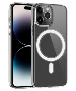 Чехол Cosmic Acrylic MagSafe HQ для iPhone 15 Pro, Transparent