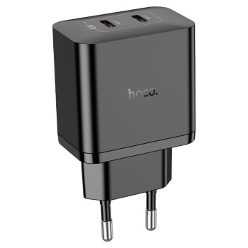 Мережевий зарядний пристрій HOCO N35 PD45W / QC3.0 2.25 A, Black