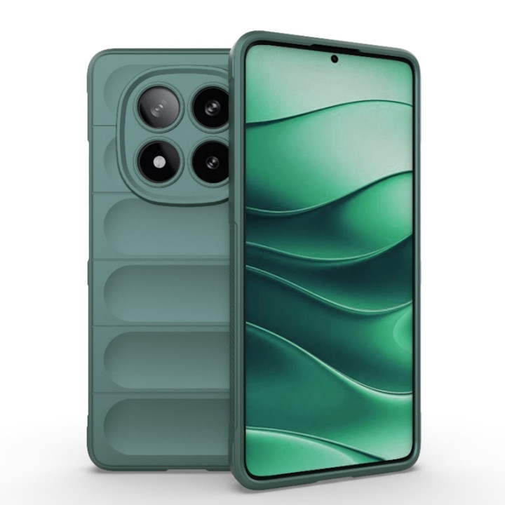 Чехол Cosmic Magic Shield для Xiaomi Redmi Note 14 Pro Plus 5G, Green