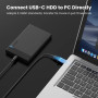 Переходник адаптер OTG UGREEN US276 UGR-50533 USB-A 3.0 to USB-C, Gray