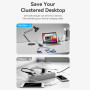 Сетевое зарядное устройство Vention 4-Port FBSBG-EU GaN 2USB/2Type-C 100W EU-Plug, Black