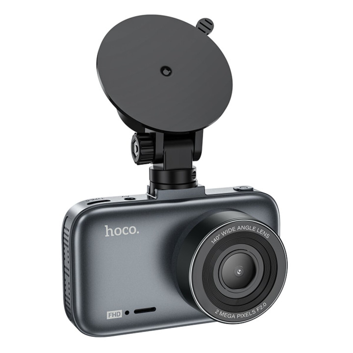 Видеорегистратор HOCO DV5 Driving recorder with 3-inch display, Iron-Gray