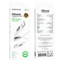 Data - кабель BOROFONE BX114 USB-C to USB-C, White