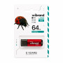 Флэш-накопитель Wibrand Ladybug 64GB USB 3.2 Gen1, Red