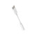 Адаптер WUW-X210 Lightning - AUX 3.5 мм 0.1m, White
