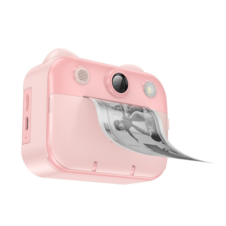 Дитяча камера HOCO DV204 Dual-camera 1200 mAh, Pink