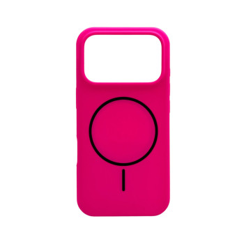 Чехол Cosmic Silicone Case Magnetic для iPhone 17 Pro, Shiny Pink