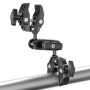 Шарнирный крепеж Ulanzi CO17 Super Clamp With Dual Ballhead Magic Arm, Black
