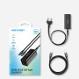 Сетевое зарядное устройство Vention 4-Port FBSBG-EU GaN 2USB/2Type-C 100W EU-Plug, Black