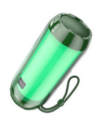 Портативные Bluetooth колонки BOROFONE BR25 Crazy sound colorful luminous BT speaker, Dark Green