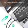 Кабель UGREEN US316 UGR-70427 Type-C to Type-C 1m, Black
