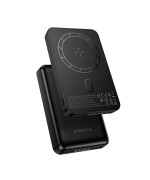 Внешний аккумулятор Power Bank с беспроводной зарядкой BOROFONE BJ82 10W 5000mAh, Black