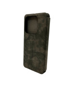 Чехол Leather Premium для Xiaomi Redmi 15C 5G, Grey
