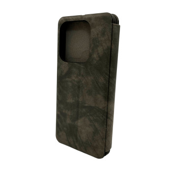 Чехол Leather Premium для Xiaomi Redmi 15C 5G, Grey