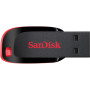 Флешка Flash SanDisk USB 2.0 Cruzer Blade 16Gb, Black / Red