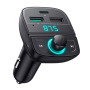 Автомобильное зарядное устройство с FM-модулятором UGREEN CD229 / TF Slot 31.5W, Black