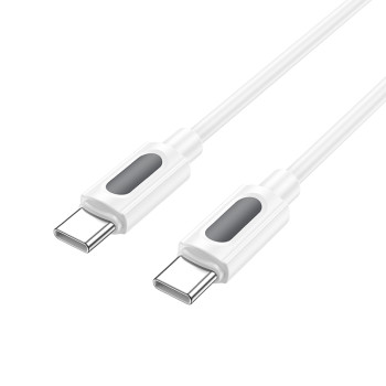Data - кабель BOROFONE BX114 USB-C to USB-C, White