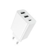 Сетевое зарядное устройство BOROFONE BA105A 15W, White