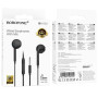 Наушники проводные BOROFONE BM100, Black