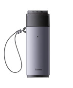 Картридер Baseus Lite Series USB to SD/TF, Grey ( WKQX060013  )