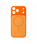 Чохол Silicone MAG COVER для iPhone 17 Pro Max, Orange