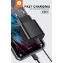 Мережевий зарядний пристрій WUW C253 PD25W, Black