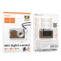 Компактна фотокамера HOCO DV210 200 mAh, Brown
