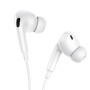 Наушники-гарнитура BOROFONE BM80 Pro Elegant wire-controlled earphones with microphone 1,2 м, White